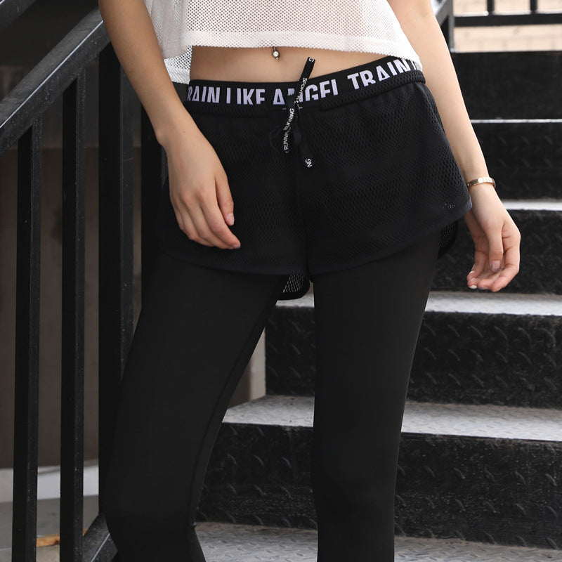 Fake two piece shorts