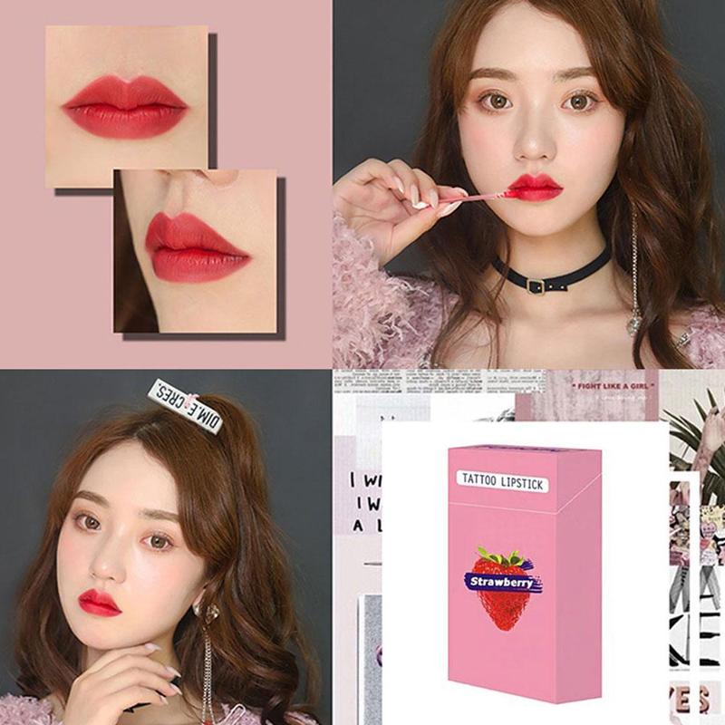 Cotton swab cigarette case lip glaze