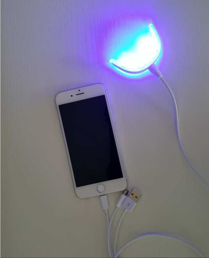 tooth whitening instrument