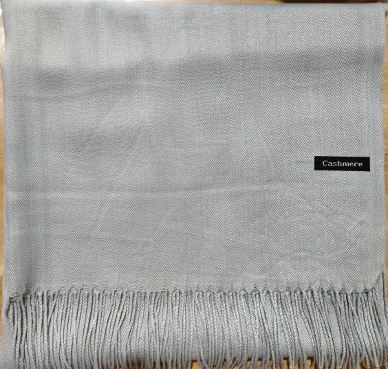 Solid Color Artificial Cashmere Scarf Female 220g Warm Shawl