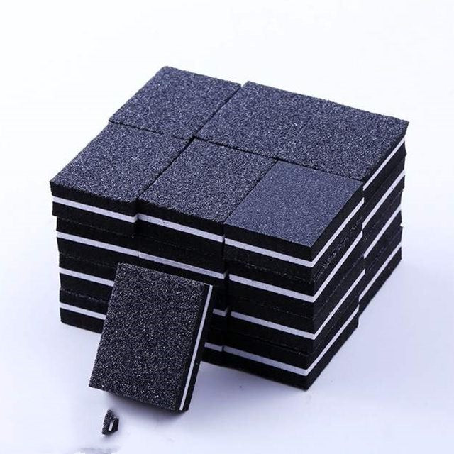 Two-sided mini nail file block