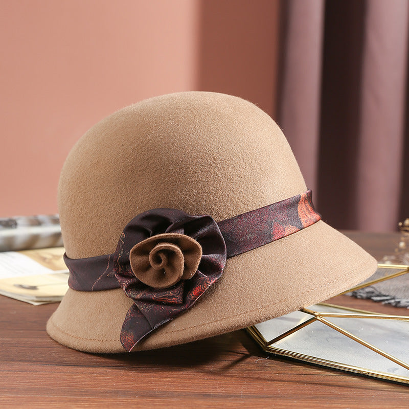 Women's Autumn And Winter Wool Cap Korean Style All-matching