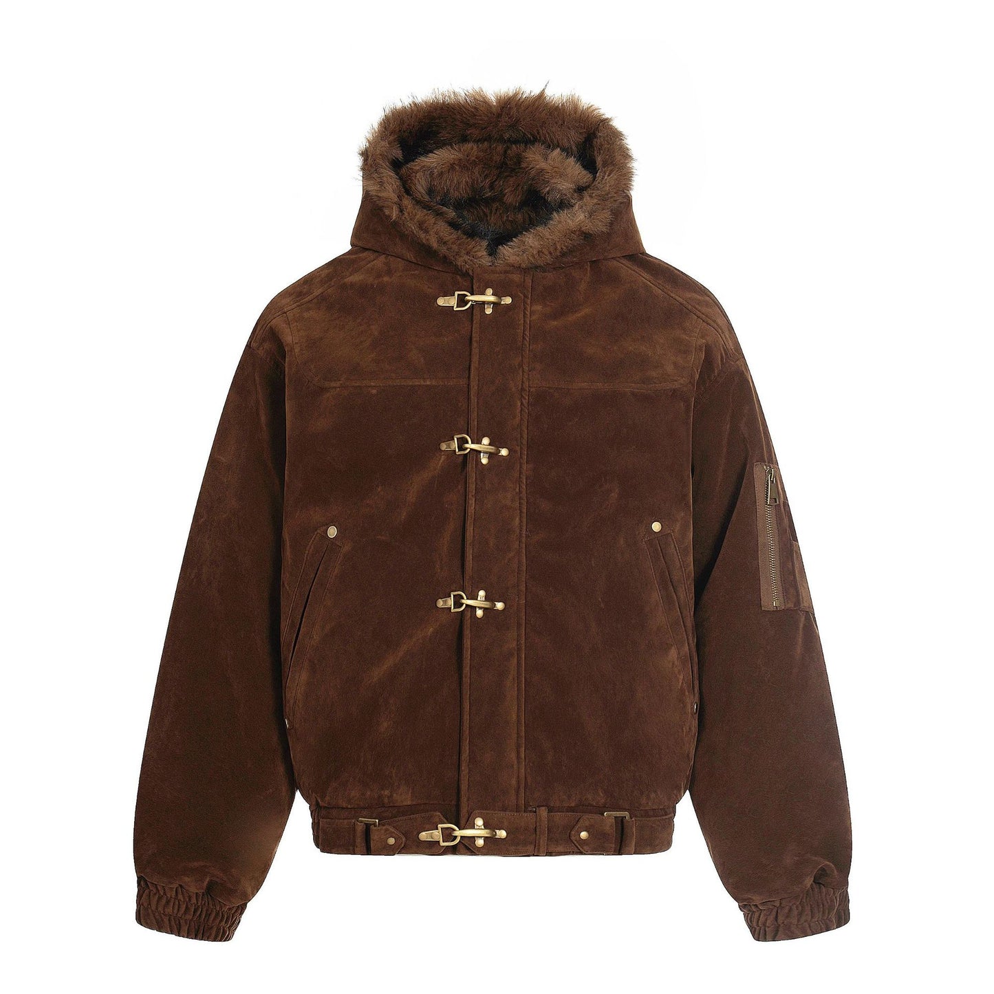 American-style Streetwear High-end Personalized Design Loose-fitting Coat