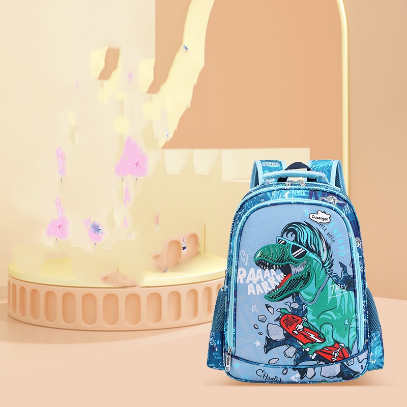 Children's Burden Reduction Spine Protection Dinosaur Backpack