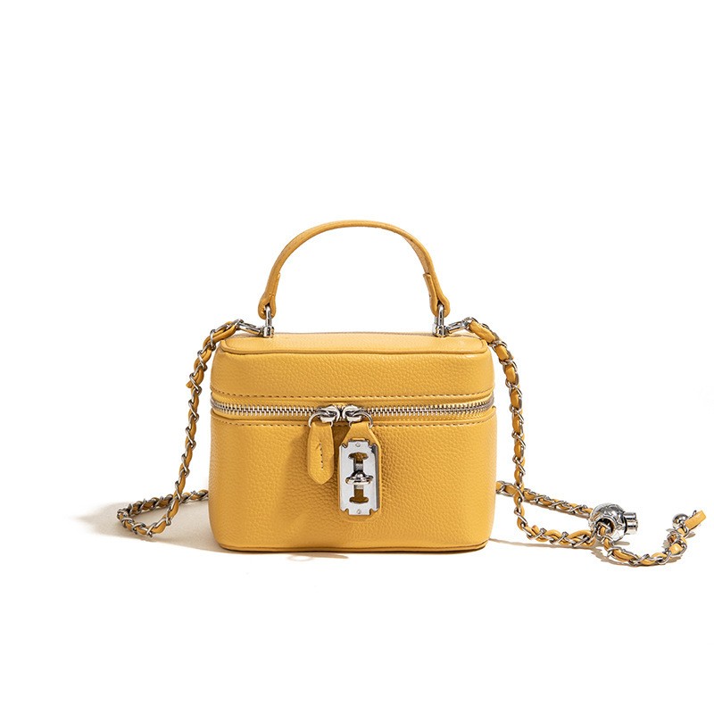 High Sense Chain Box Square Pouch Women
