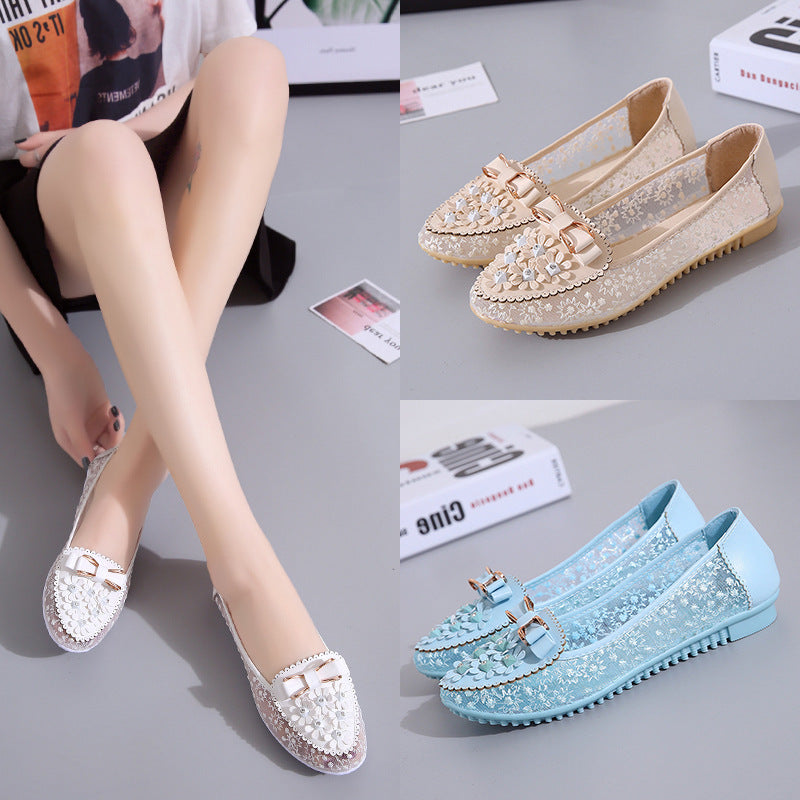 Women's Leather Shoes Soft Bottom Non-slip