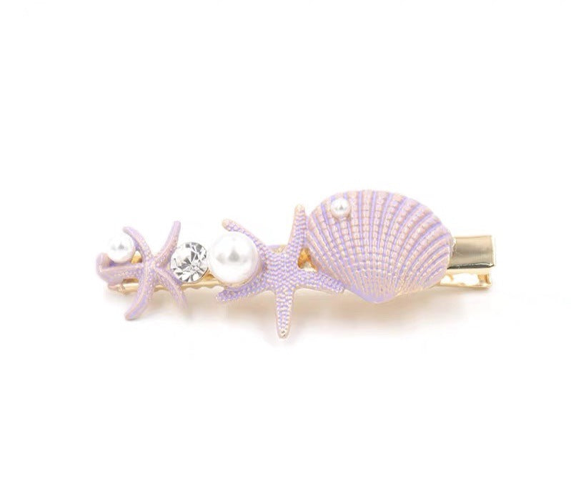 Korean cute and sweet starfish hairpin