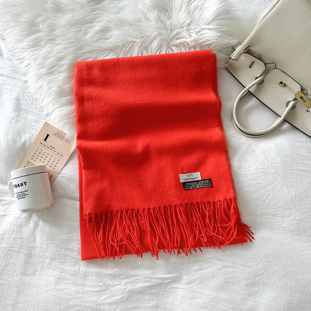 Cashmere Multi Color Warm Scarf