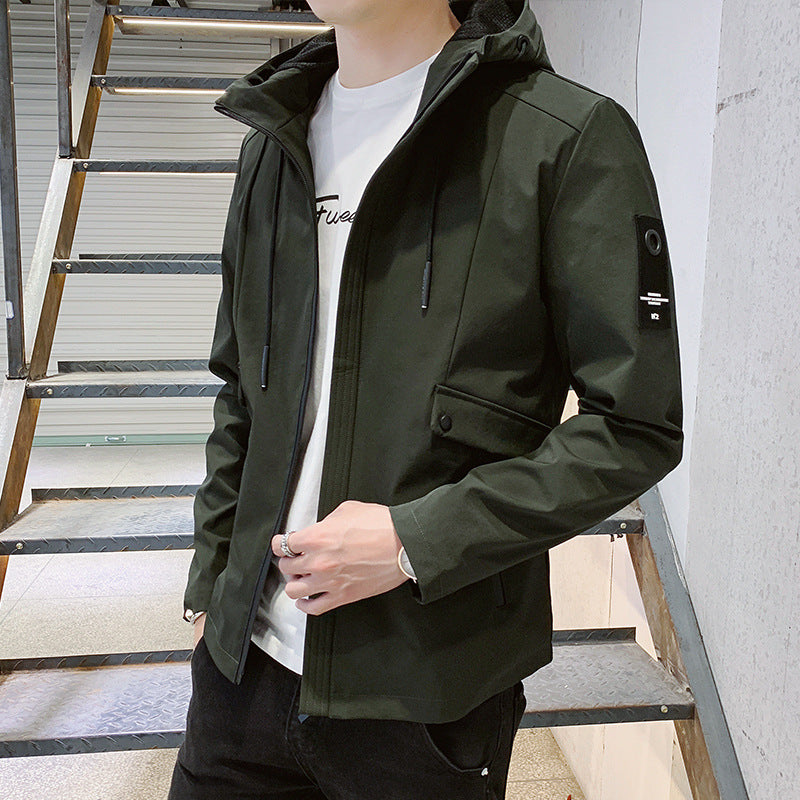 Hooded jacket men's jacket