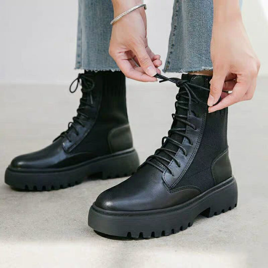 British Style Martin Boots Female Student