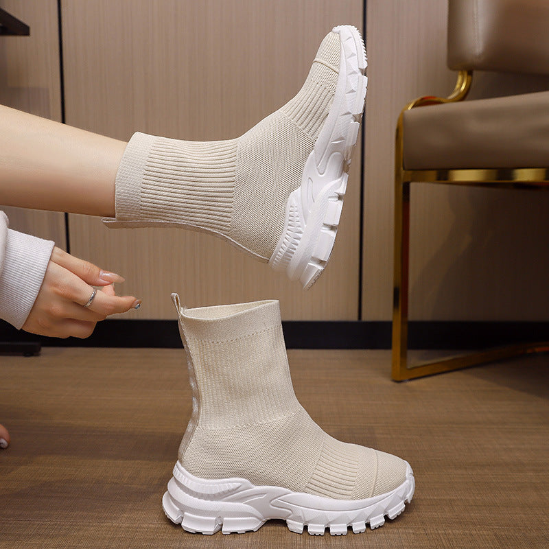 Women's Rubber Sports And Leisure Booties