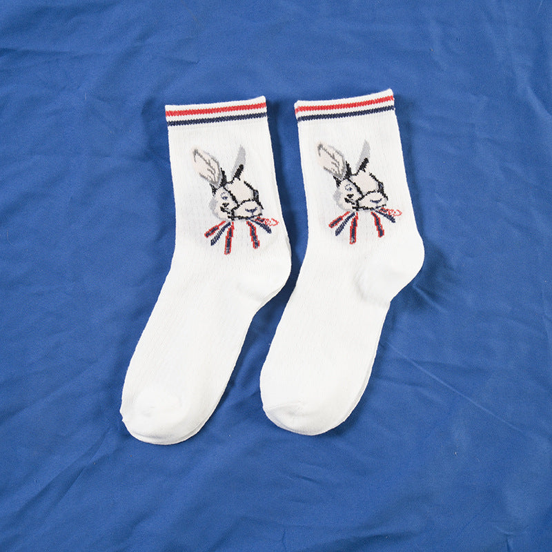 Ladies Cute Lace College Style Socks