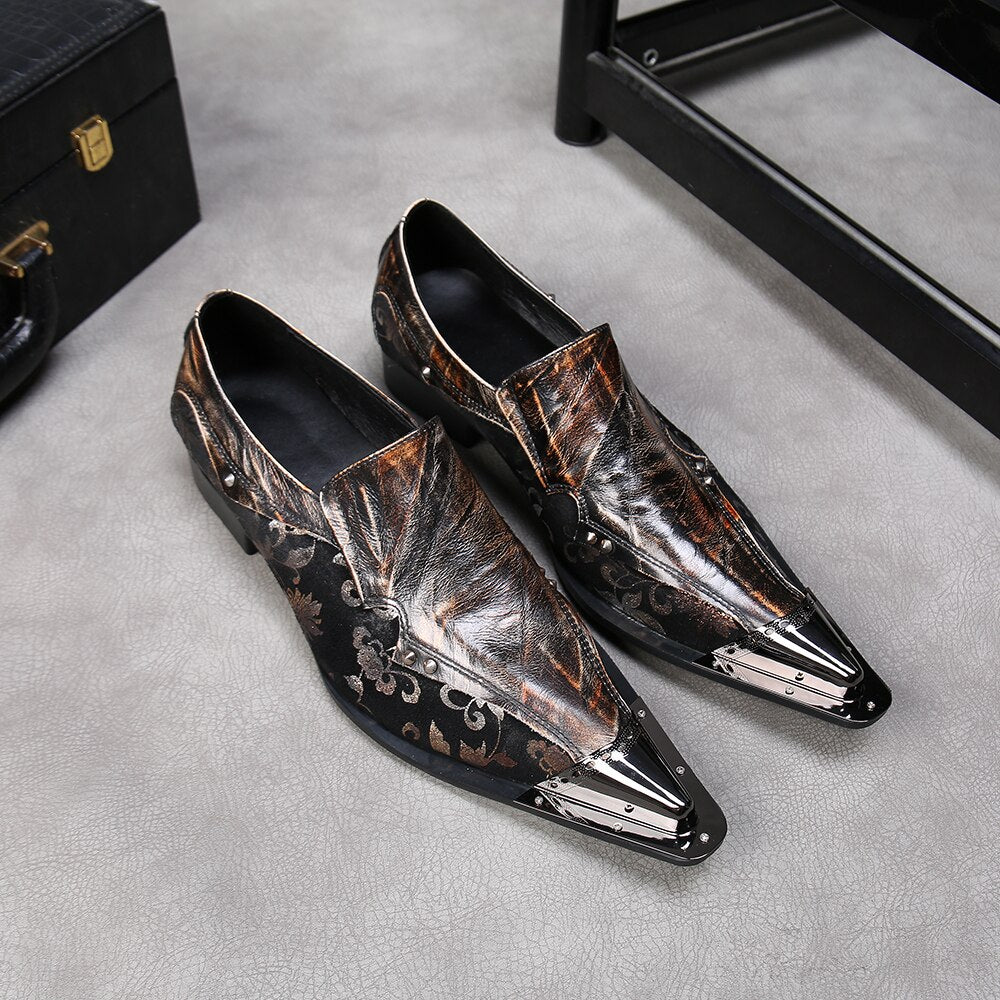 Trend Set Foot Low-Top Shoes Fashion  Shoes Personality Business Casual Men's Shoes