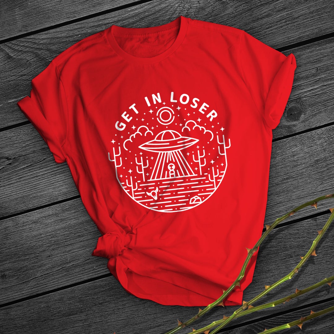Simple And Creative Printing Short Sleeve