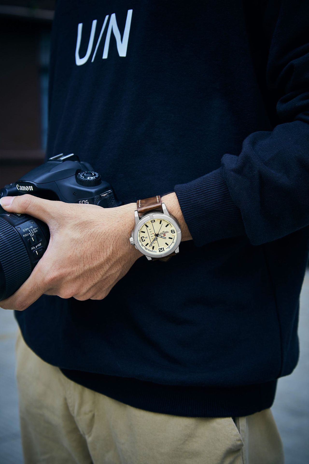 Multifunctional waterproof quartz watch