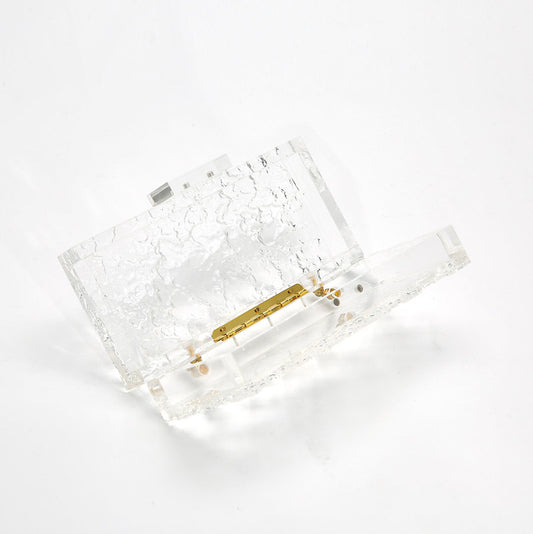 transparent clutch