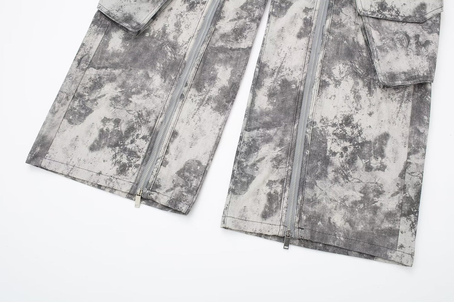 Autumn Women's Printed Mid Waist Trousers