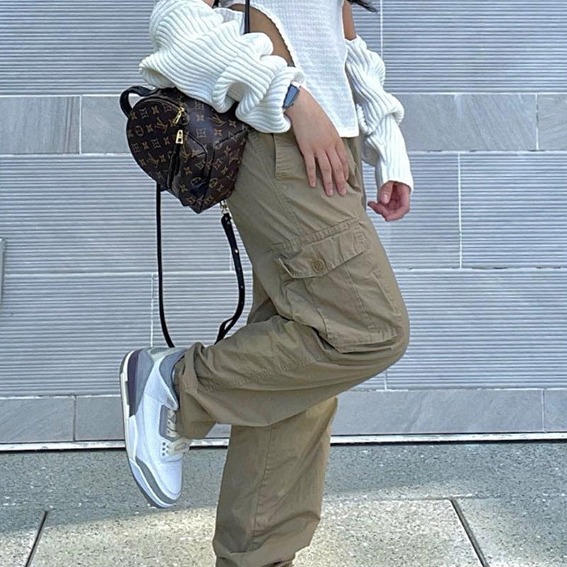 Overall Løse Bomuldsjeans til Kvinder