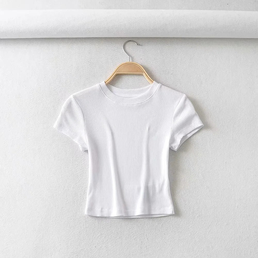 Thread Fitted Women's Short-sleeved Shirt