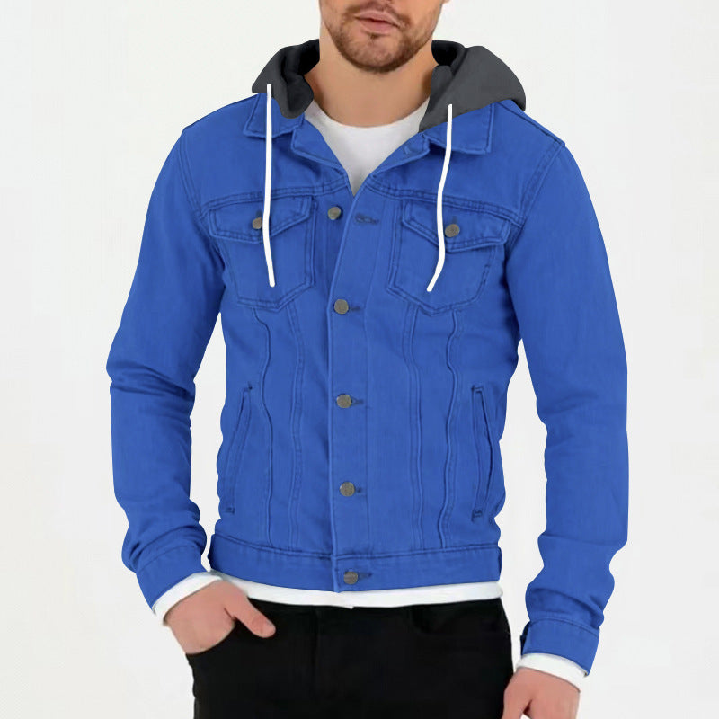 Windproof And Warm Hooded Casual Sports Jacket