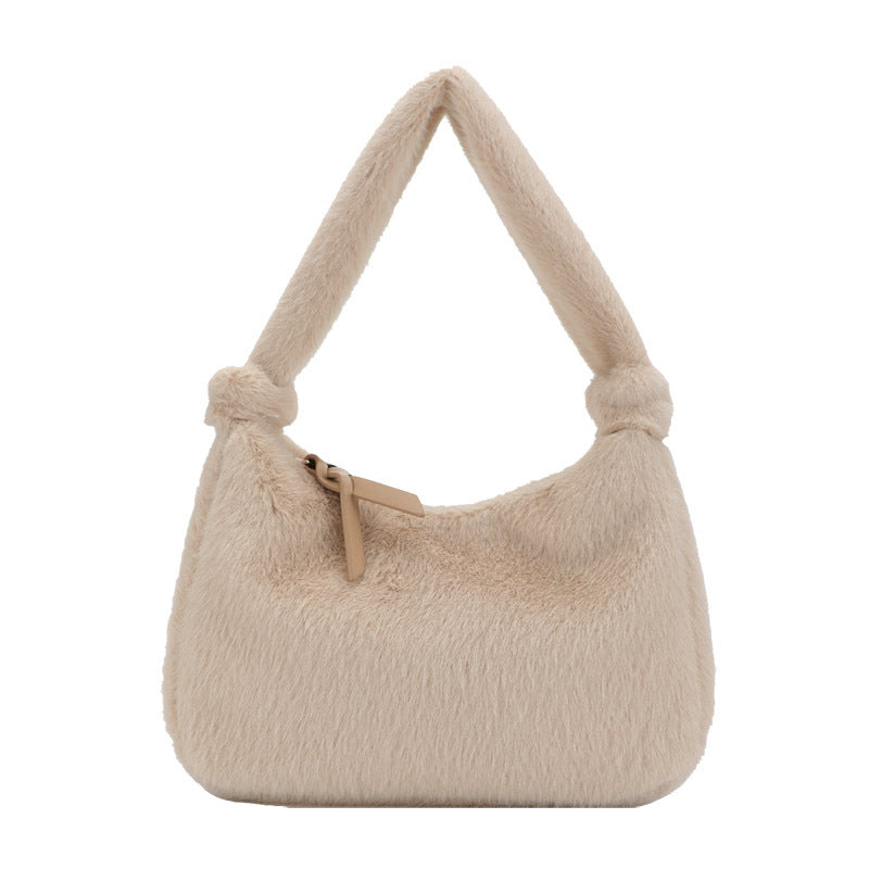 Furry mini bag