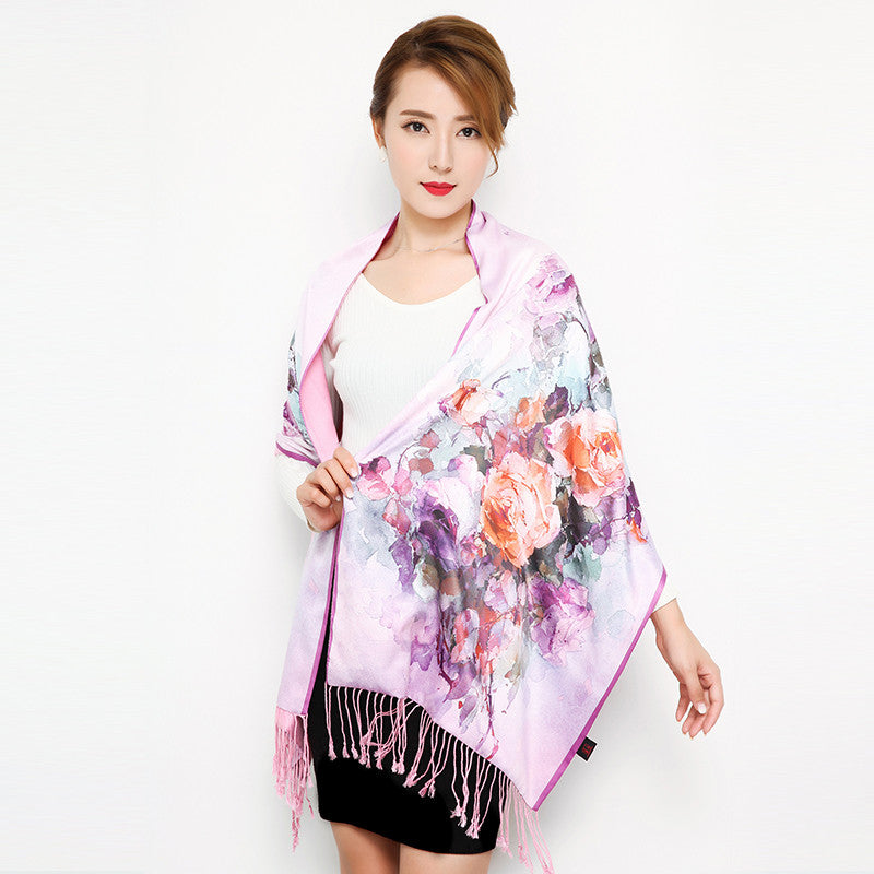 Tassel sunscreen shawl