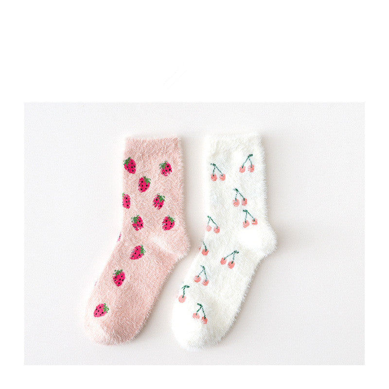Thicken Home Casual Sleeping Cute Socks