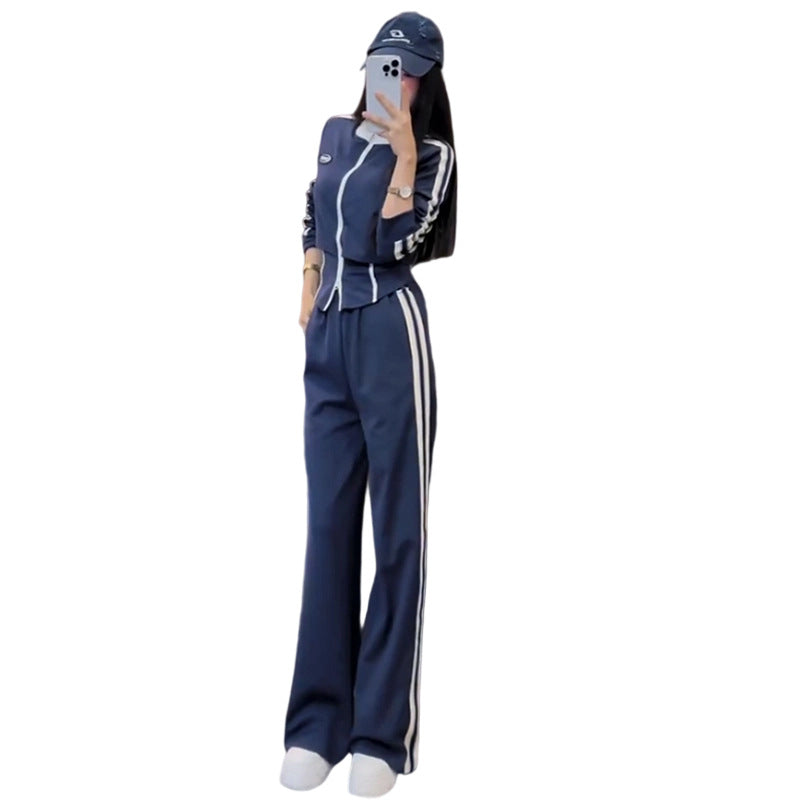 Women's Casual Sportswear Set SpringAutumn Stylish Design