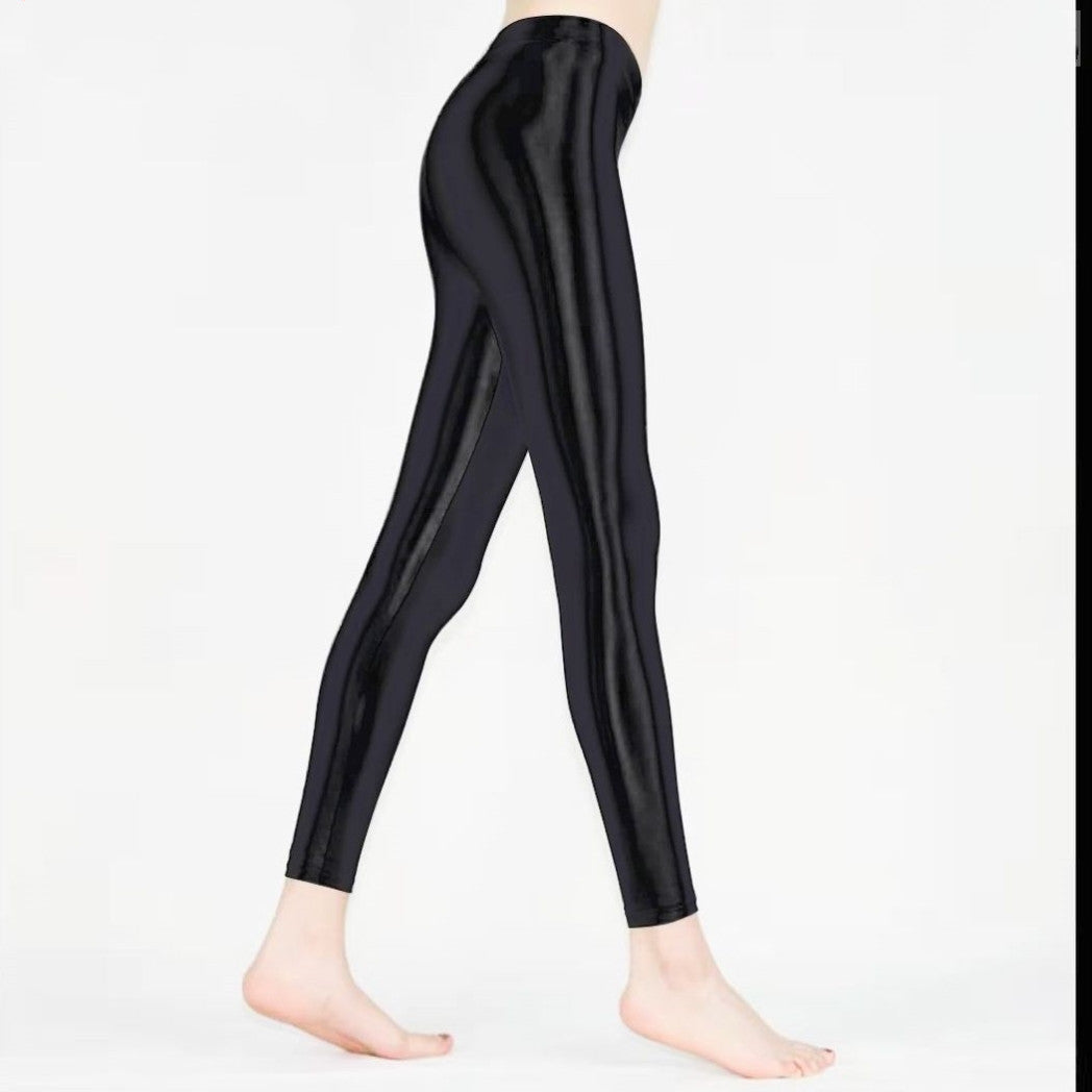 Seamless One Piece Leggings Women's Thin Footstep Old-fashioned