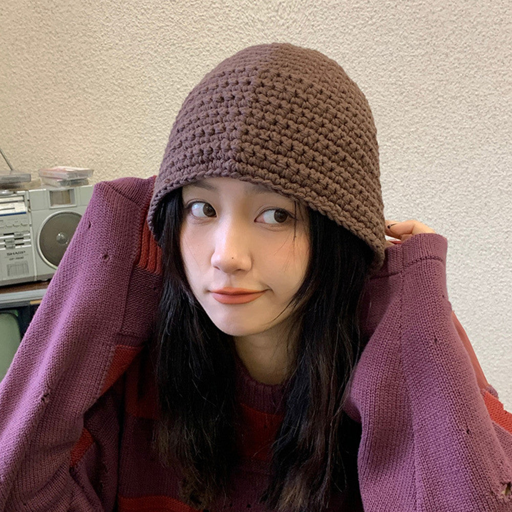 Cute Wool Hat Women All Match Retro