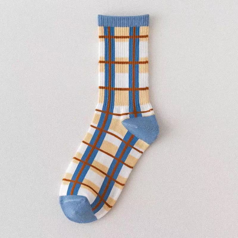 Women's Mid Tube Pure Cotton Fleece Socks