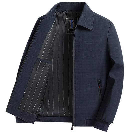 Casual Old Cadre Jacket Lapel Men's Clothing