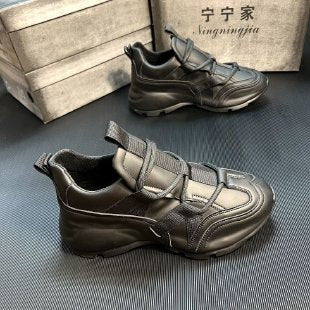 Women's Plus Size Thick Sole Colorblock Casual Sports Shoes