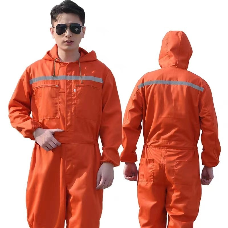 Jumpsuit Overalls Long Sleeve Antifouling Dustproof Tooling