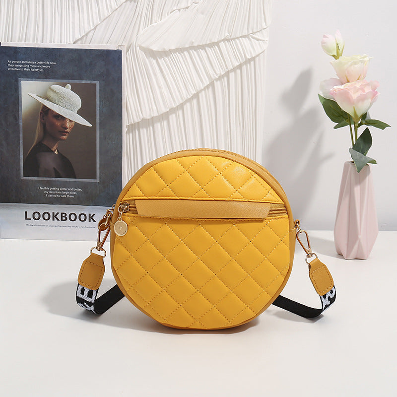 Women's Fashion Simple Solid Color Single Shoulder Crossbody Bag