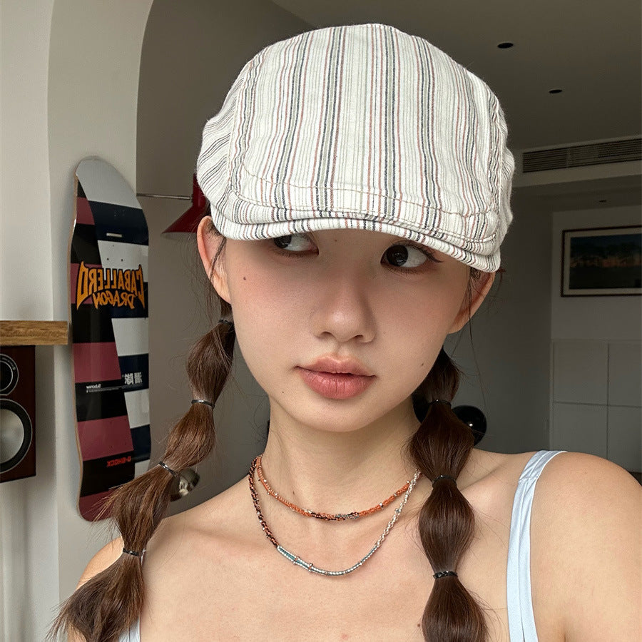 Japanese-style Retro Lightweight Advance Hats Big Head Circumference