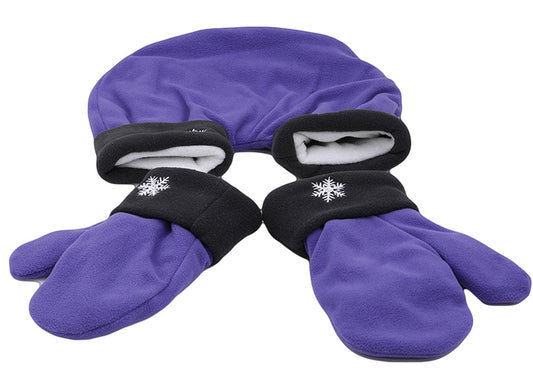 Par Elskerhandsker Polar Fleece Kærester Tykke Vinter Varme Forede Handsker Julegave Kærester Luffer