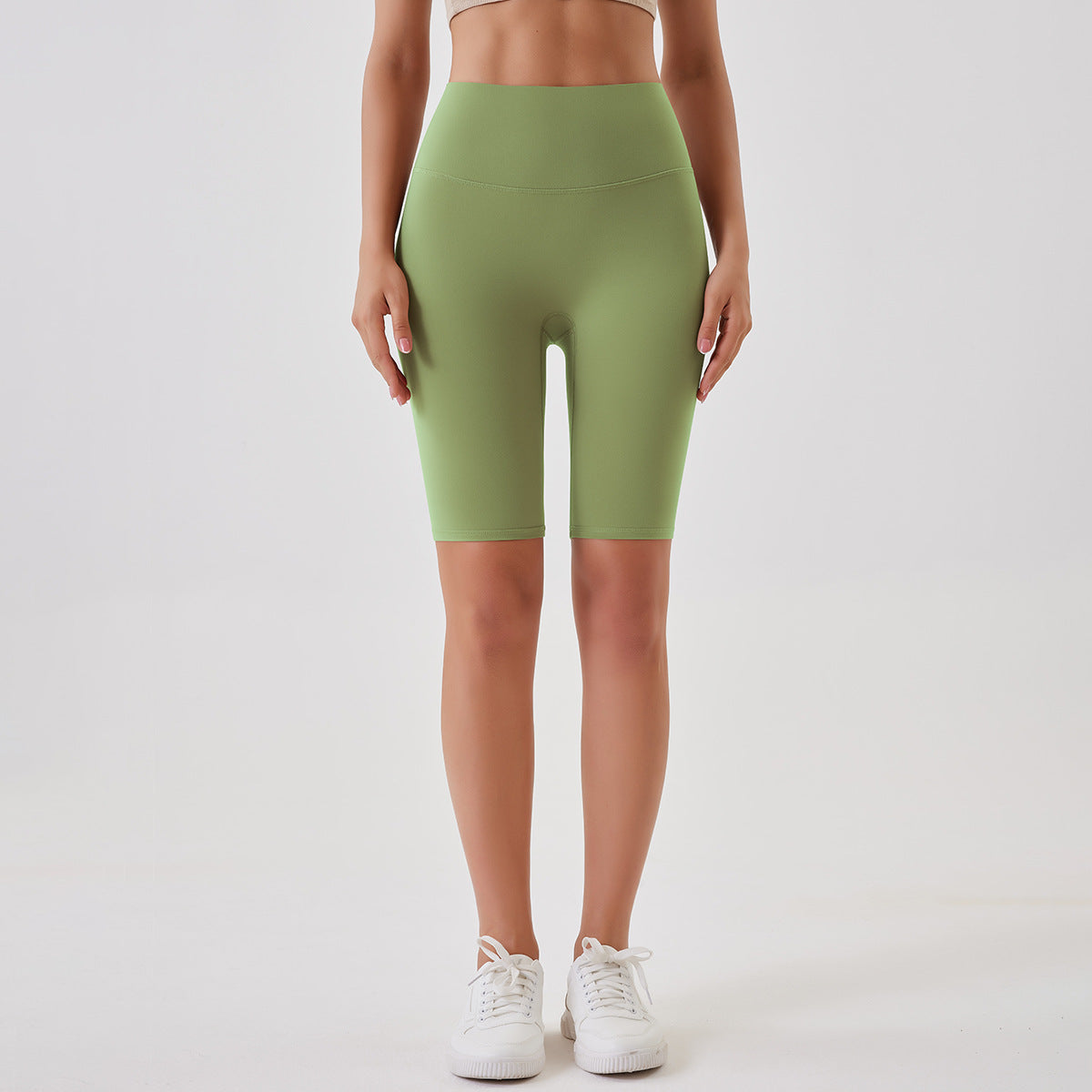 Breathable Double-sided Brushed Yoga Shorts