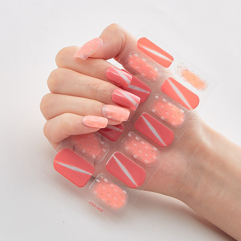 Women's Personalized Gilding Nail Stickers