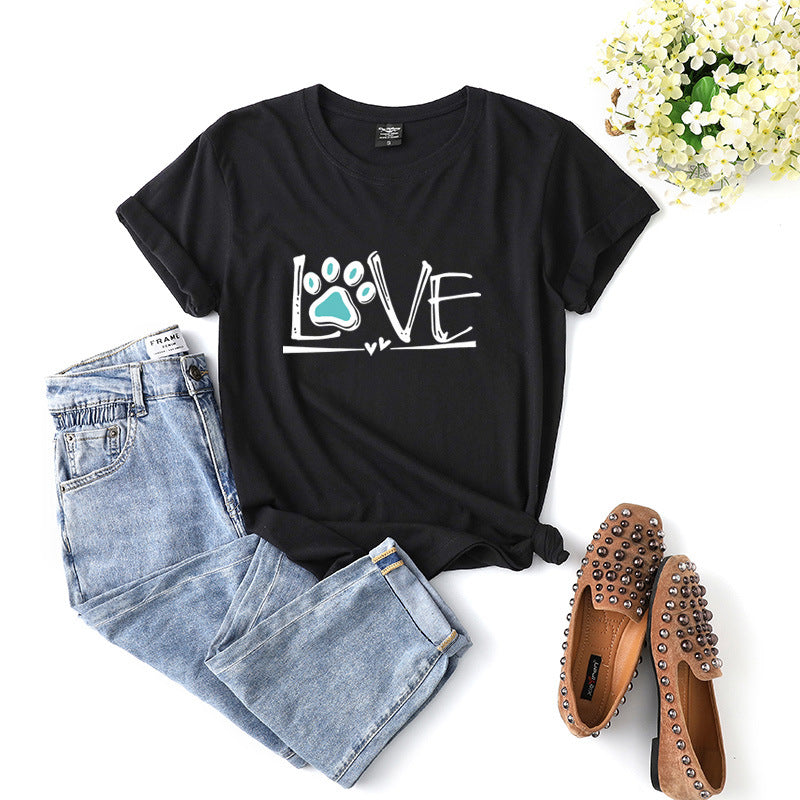 Women's Fashionable Personality Plus Size T-shirt