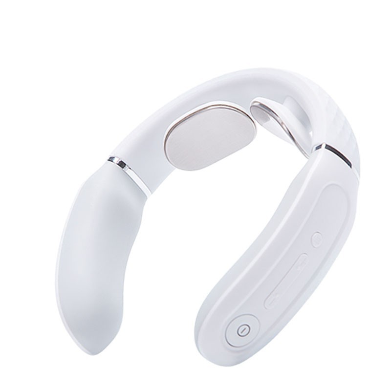 Cervical spine massage instrument multi-function button