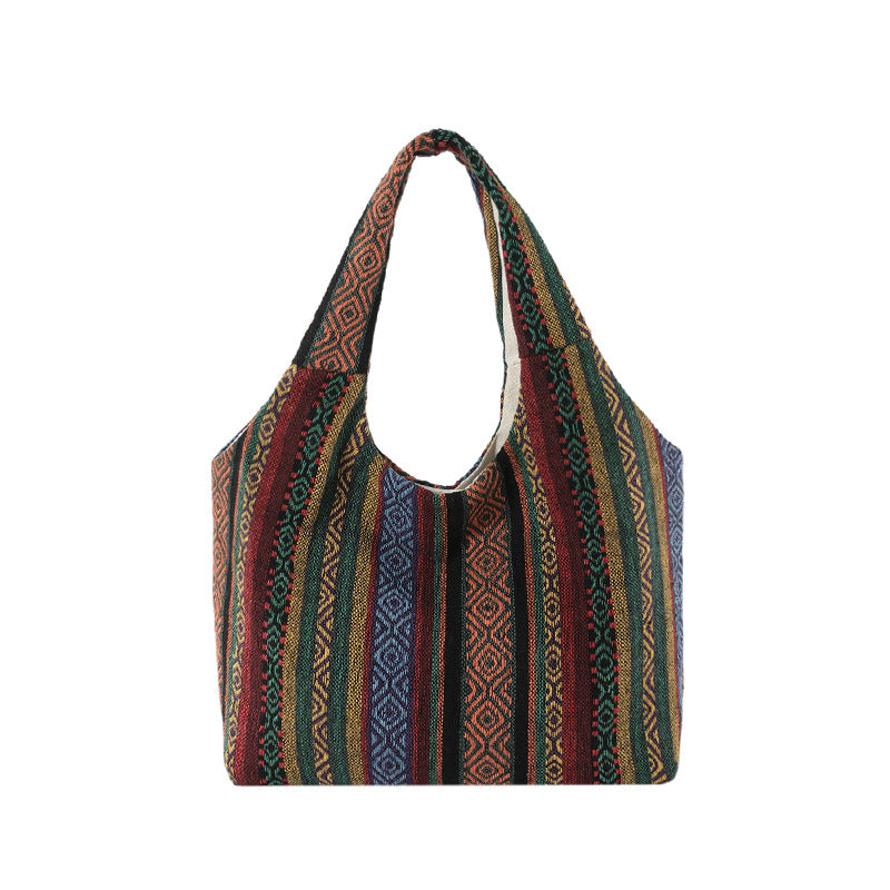 Simple Handbag Commuter Large Capacity Retro Personality Underarm Bag