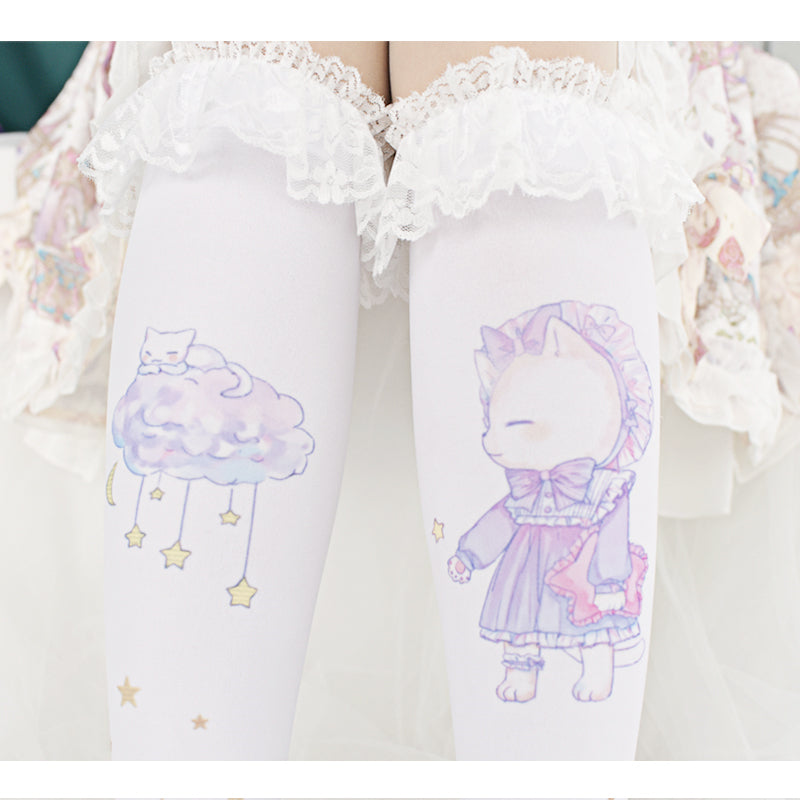 Cute lace lace socks