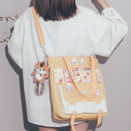 Large Capacity Canvas Bag Women's Cross Body Ins