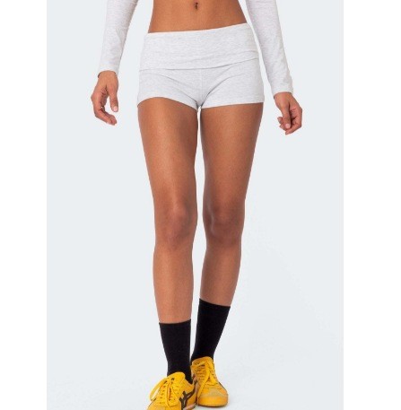 Women's Basic Tight Low Waist Bottoming Casual Shorts