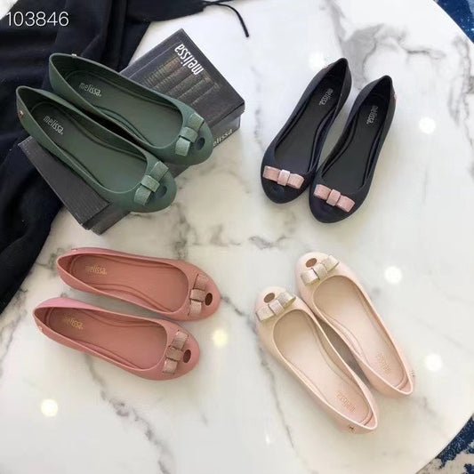 Fashion Kvinders Sløjfe Peep Toe Enkeltsko