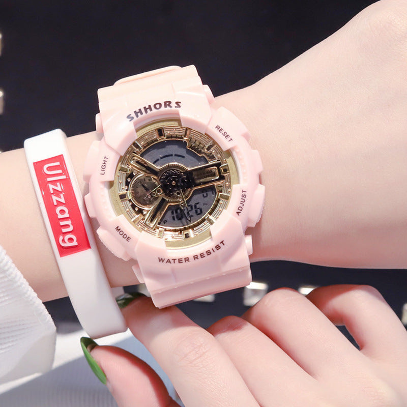 Wind electronic watch