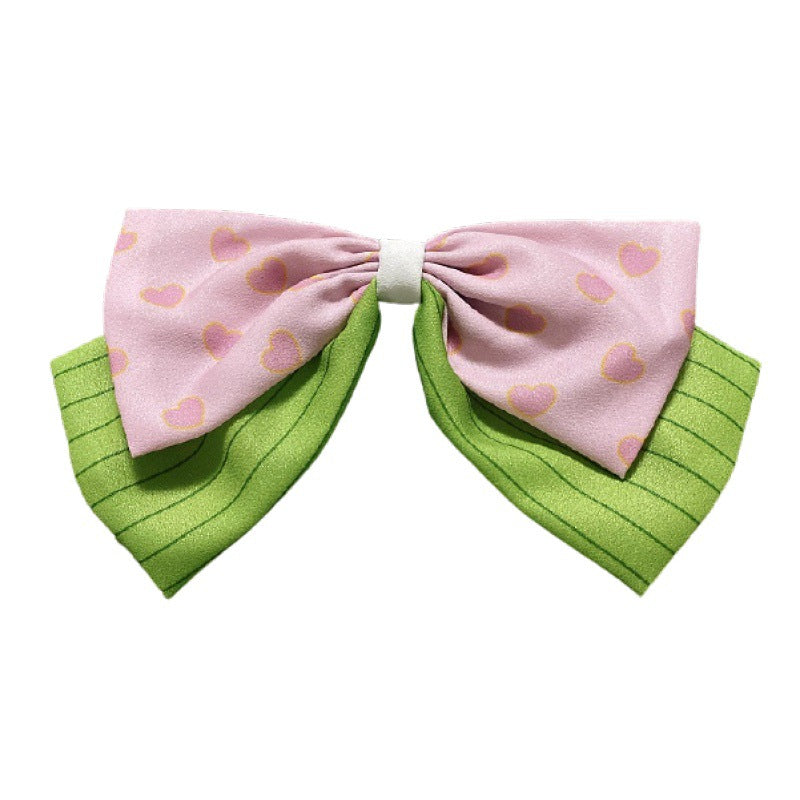 Anime Cartoon Chiffon Hair Accessories Bow