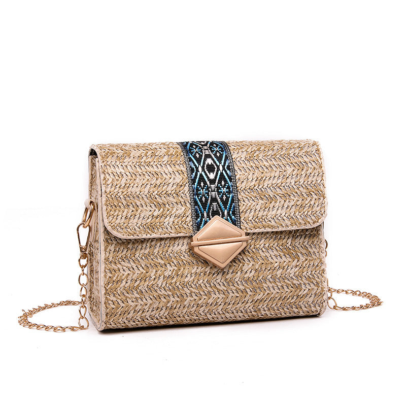 Fashionable wild simple casual girl chain bag