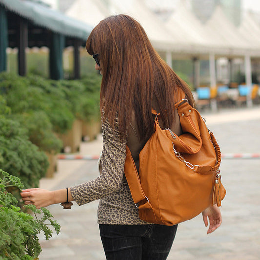 Women's Fashion Tassel Chain Shoulder Bag